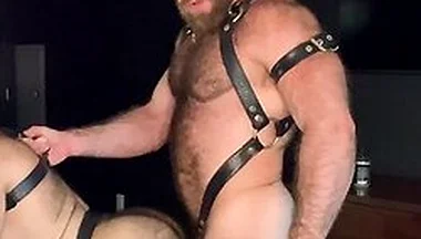 Hairy Muscle Leather Sex