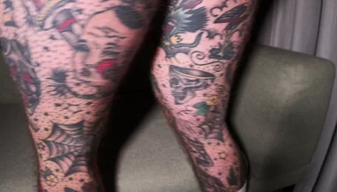 Tattooed Dom Ass Worship Solo Countdown
