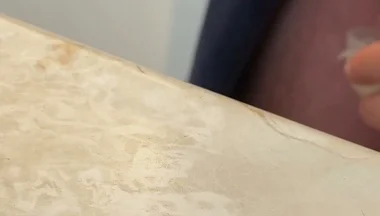 Bare Cock Jerk and Cum Collecting