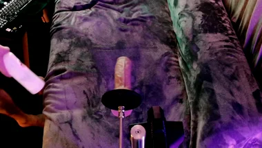 Railed Hard with Massive Dildo