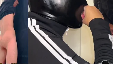 Glory Hole Blowjob Monster Cock Swallow Uncut Dick!