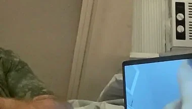 Jerking off to One of My Videos on Hamster