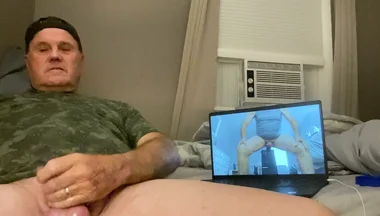 Jerking off to One of My Videos on Hamster