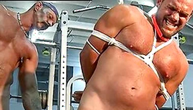 Collin Steele Gives Jessie Balboa Electro Shock Rope Bondage And Ball
