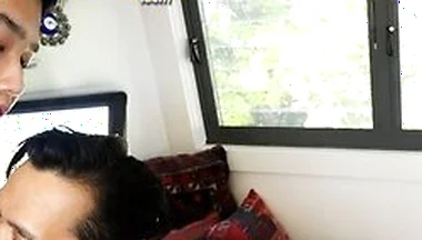 Kinky Andy Loves Tossing Lawrence And His Erect Cock Around
