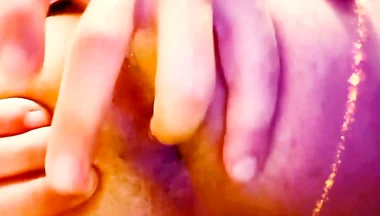 I Keep My Smooth, Juicy Hole Wide Open and Touch It with My Fingers