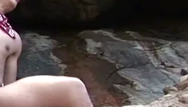 Latino Muscle Boy Fucked Raw in Public Exhib Beach