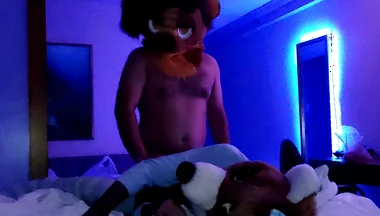 Furry Femboy Fucked Bareback by Stepdaddy Murrsuiter, Then Sucks Him Clean