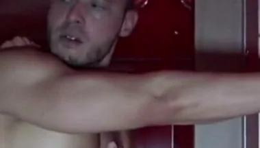 Power Bottom Fucked Raw in Locker Room