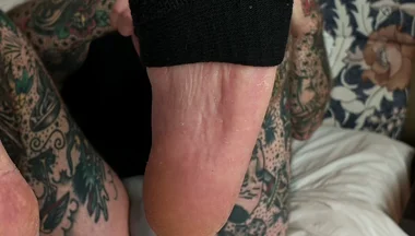 Tattooed Dom Foot Worship Solo Countdown