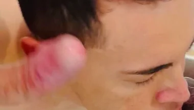 Interracial Threesome with Two Big Cocks