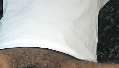 Playing with This Huge Black Cock and Enjoying Every Second