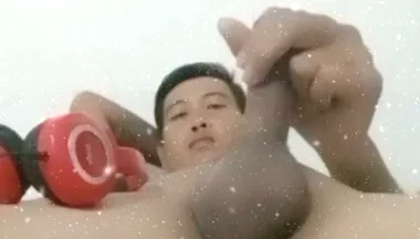 Mean Stepbrother Masturbates Alone
