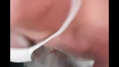 Cdmichelle in the Tub Taking Dildo Into