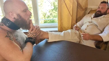 Foot Worship in the Office
