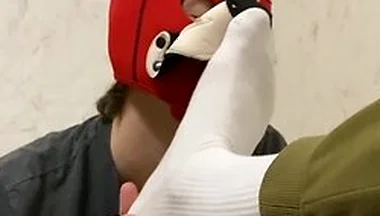 Good Boy Licks Feet And Sucks Uncut, Big Cock Of Young Top