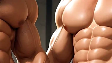 Rugged Scottish Highlander Prostate Milking Muscular Gym Boy Hands-free