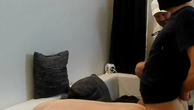 Anon Hookup - Squeezed in Between Shoots Literally