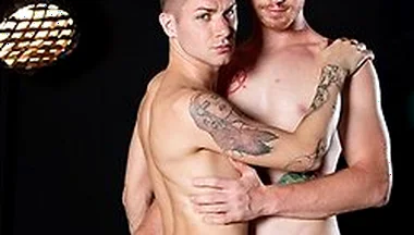 Huge Tattooed Cock Stretches Zak Bishop Raw And Deep