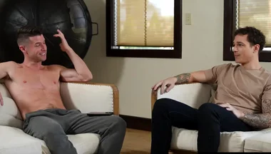 Inked Up Finds Comfort In Hunk Buddy Matty Wests Hole With Jayden Marcos