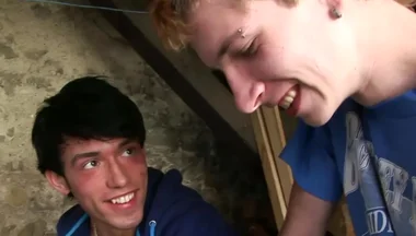Czech Twinks In Steamy Kissing, Blowjob And Rimming Action