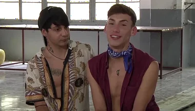 Master Explores His Subs Hole : Flogging Bound Skinny Twink