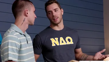 Fratboys Help Each Other Out With Carter Woods And Theo Brady