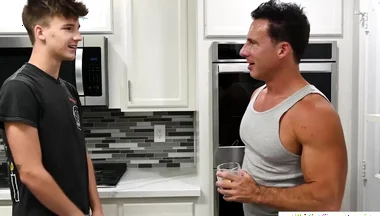 Dex Devall, Reese Rideout And Benny Fox - Muscle Hunk Stepdads Compilation