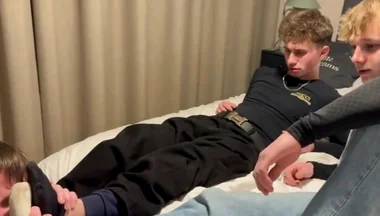 German master boys dirty stinky socks and feet