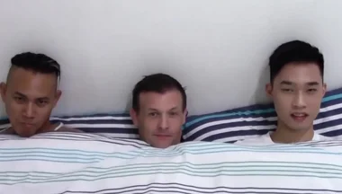 Andy And Jamie Team Up To Breed With Naughty Asian Jock Erik