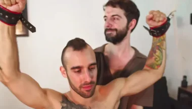 Psm Tickling - Matteo Breaks Ropes Tickling Cute Latin Hunk Leons Pits, Feet