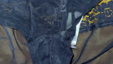 Cum on Wife’s Panties 27
