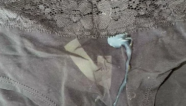 Cum on Wife’s Panties 26