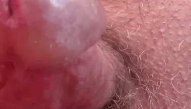 Playing with My Leaking Cock