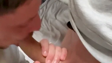 Straight Lad Gets Quick Blowjob From Cell Mate