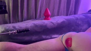 Pushing Butt Plug Past the Base