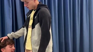 Blonde Twink Gets His Ass Eaten and Sucked off
