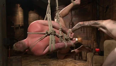 Farmboy Punished for Jerking off on the Job