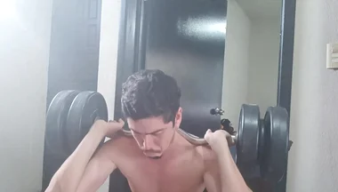 Working Out My Ass Literally - Naked Workout Two
