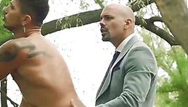 Muscular Brogan Rides Jkab Ethan Dale Big Dick After Blowjob