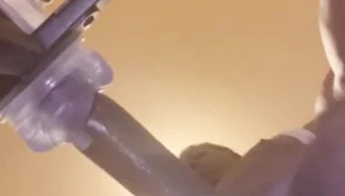 Drilling My Homealone Mounted Stroker Cumming so Hard