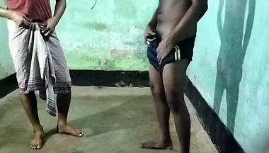 Hostel Friend Try Fucked Me Straight Guy's Picking Me for Sex