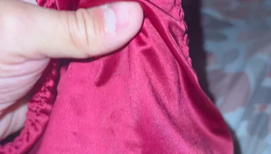 Juicey Silky Red Panties
