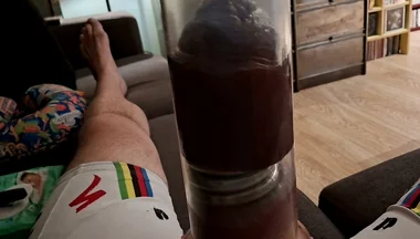 Hard Core Cockpumping with 3 Metal Cockrings