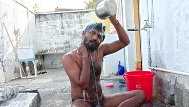 Xhard - Outside Bathing Video Kumbha Manoj Kumar