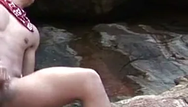 Latino Muscle Boy Fucked Raw in Beach