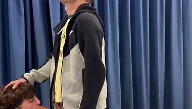 Blonde Twink Gets His Ass Eaten and Sucked off