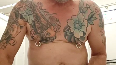 Sls-frank Shows His Subincision and All His Piercings. Also the Anus Piercing.