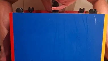 Horny Twink Loves to Rides His Dildo