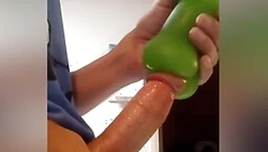 Saturday Night Home Alone Got Horny In The Kitchen Had To Play With It